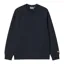 Carhartt WIP Chase Sweat - Dark Navy/Gold